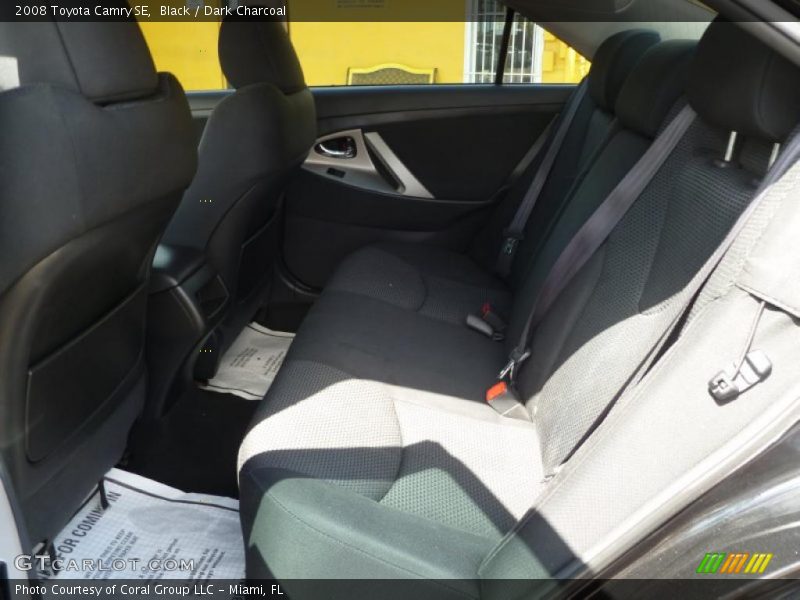 Black / Dark Charcoal 2008 Toyota Camry SE