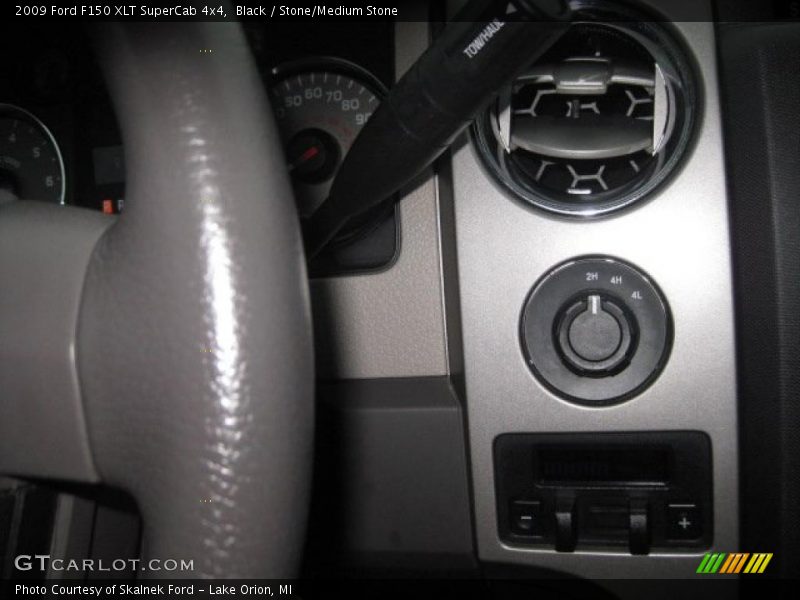 Black / Stone/Medium Stone 2009 Ford F150 XLT SuperCab 4x4