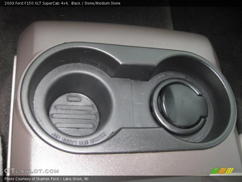 Black / Stone/Medium Stone 2009 Ford F150 XLT SuperCab 4x4
