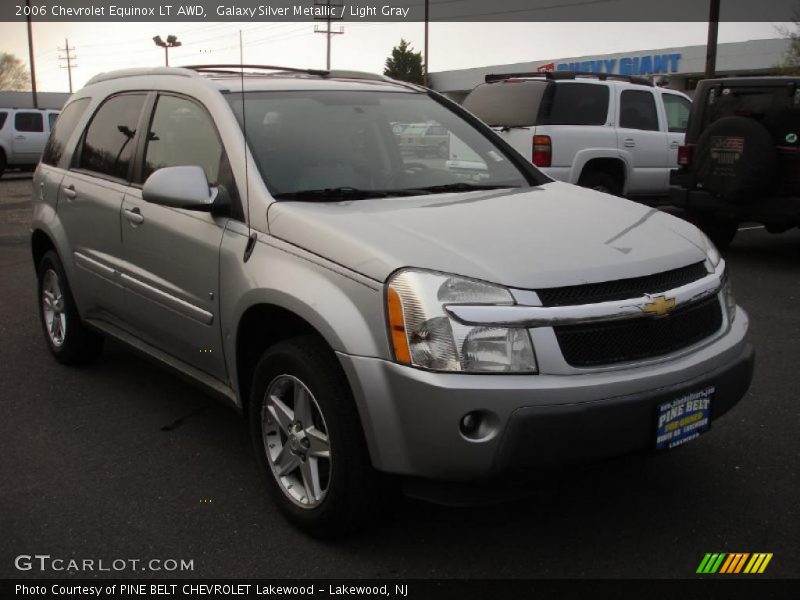 Galaxy Silver Metallic / Light Gray 2006 Chevrolet Equinox LT AWD