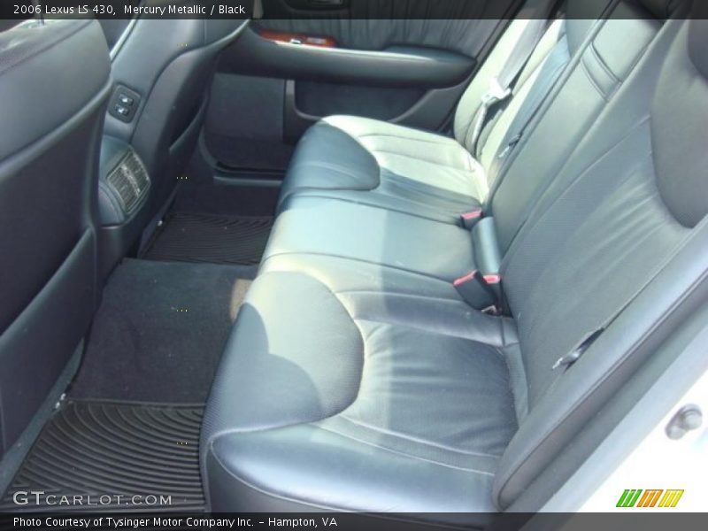 Mercury Metallic / Black 2006 Lexus LS 430