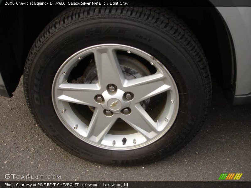 Galaxy Silver Metallic / Light Gray 2006 Chevrolet Equinox LT AWD