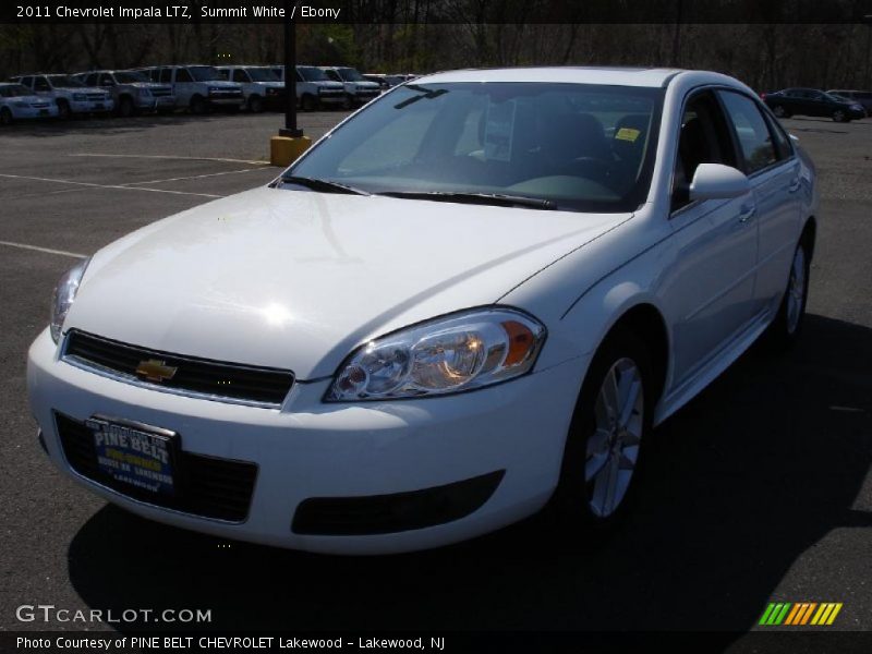 Summit White / Ebony 2011 Chevrolet Impala LTZ