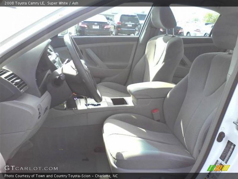 Super White / Ash 2008 Toyota Camry LE