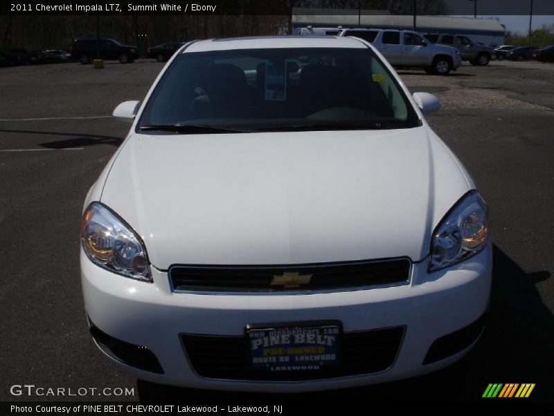 Summit White / Ebony 2011 Chevrolet Impala LTZ