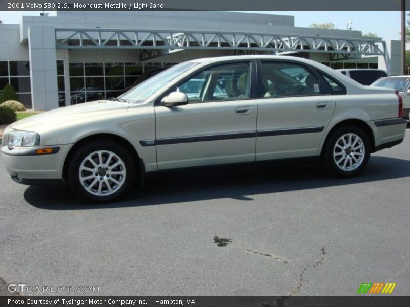 Moondust Metallic / Light Sand 2001 Volvo S80 2.9