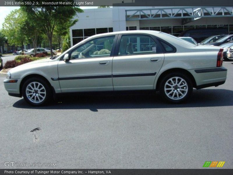 Moondust Metallic / Light Sand 2001 Volvo S80 2.9