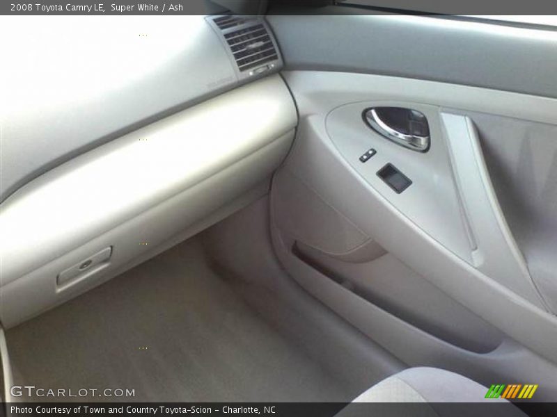 Super White / Ash 2008 Toyota Camry LE