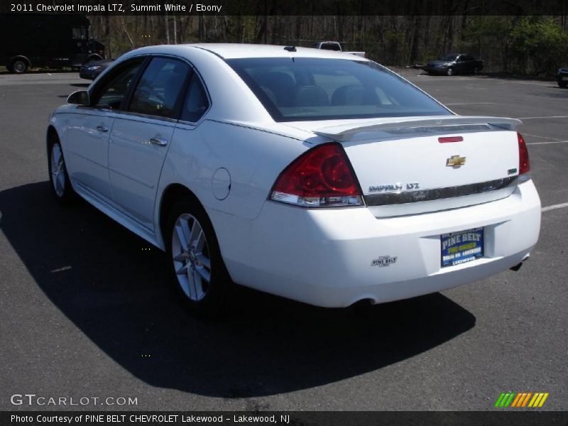 Summit White / Ebony 2011 Chevrolet Impala LTZ