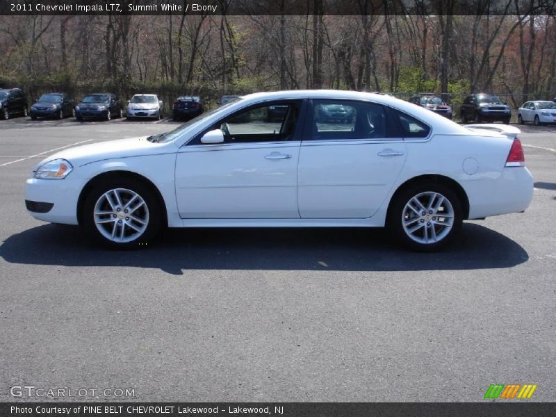 Summit White / Ebony 2011 Chevrolet Impala LTZ