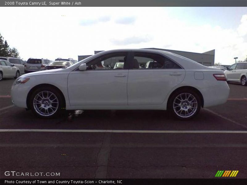 Super White / Ash 2008 Toyota Camry LE