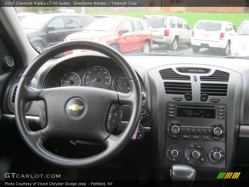 Silverstone Metallic / Titanium Gray 2006 Chevrolet Malibu LT V6 Sedan