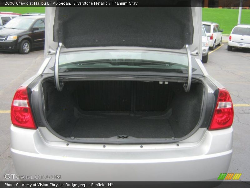 Silverstone Metallic / Titanium Gray 2006 Chevrolet Malibu LT V6 Sedan