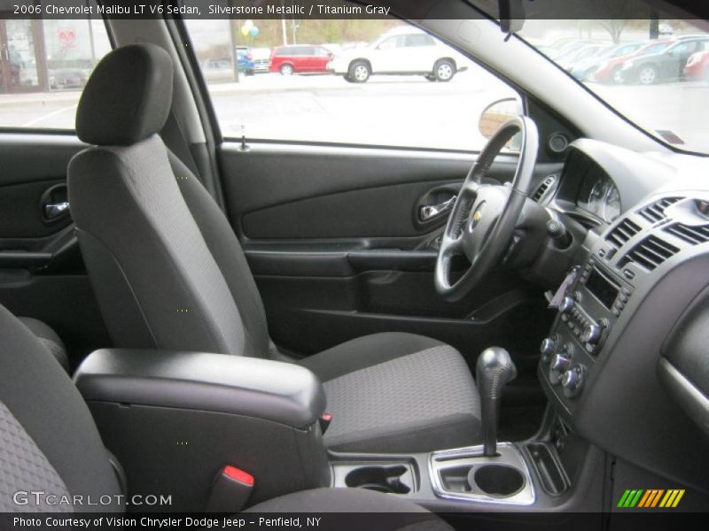 Silverstone Metallic / Titanium Gray 2006 Chevrolet Malibu LT V6 Sedan