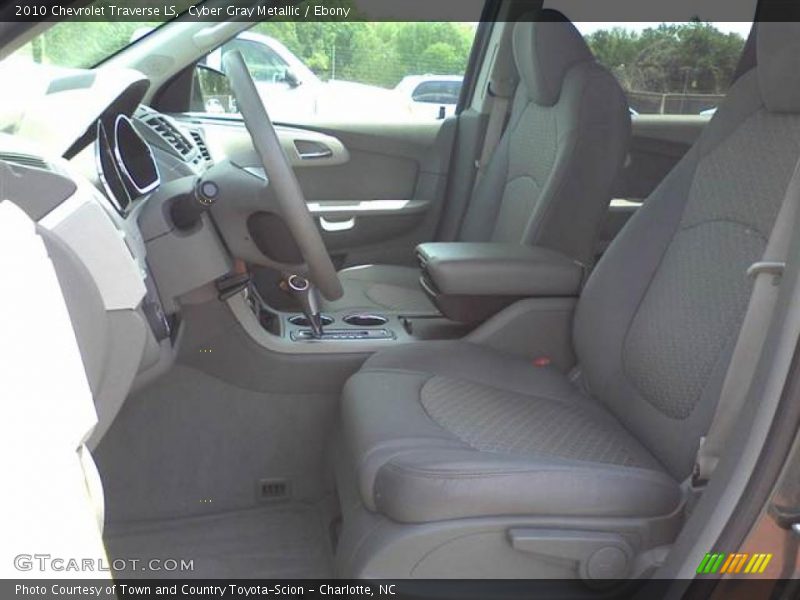 Cyber Gray Metallic / Ebony 2010 Chevrolet Traverse LS