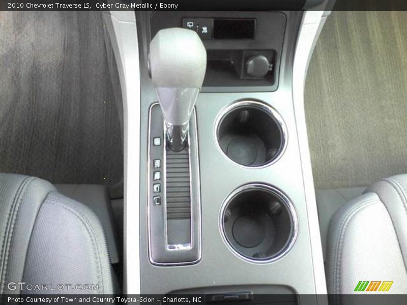 Cyber Gray Metallic / Ebony 2010 Chevrolet Traverse LS