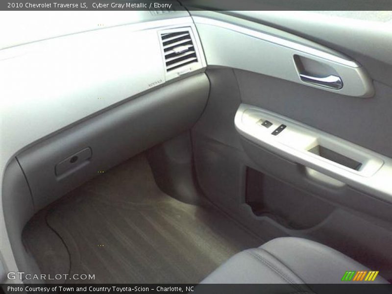 Cyber Gray Metallic / Ebony 2010 Chevrolet Traverse LS