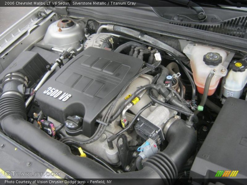 Silverstone Metallic / Titanium Gray 2006 Chevrolet Malibu LT V6 Sedan