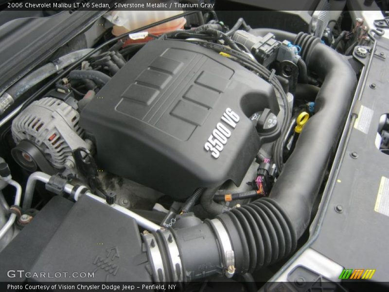 Silverstone Metallic / Titanium Gray 2006 Chevrolet Malibu LT V6 Sedan