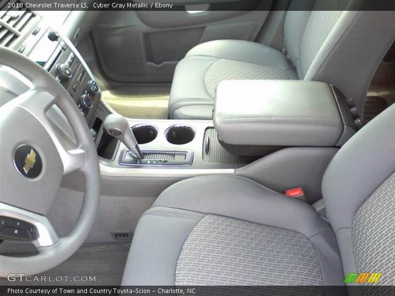 Cyber Gray Metallic / Ebony 2010 Chevrolet Traverse LS