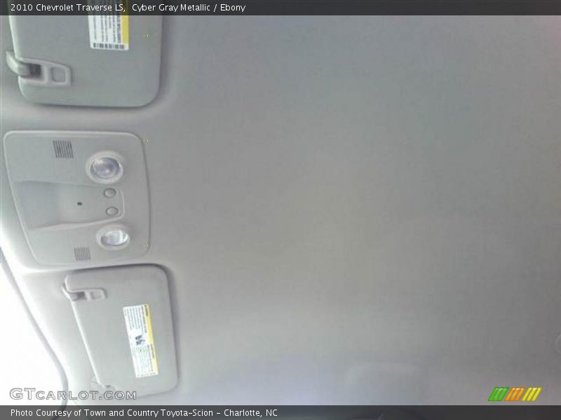 Cyber Gray Metallic / Ebony 2010 Chevrolet Traverse LS
