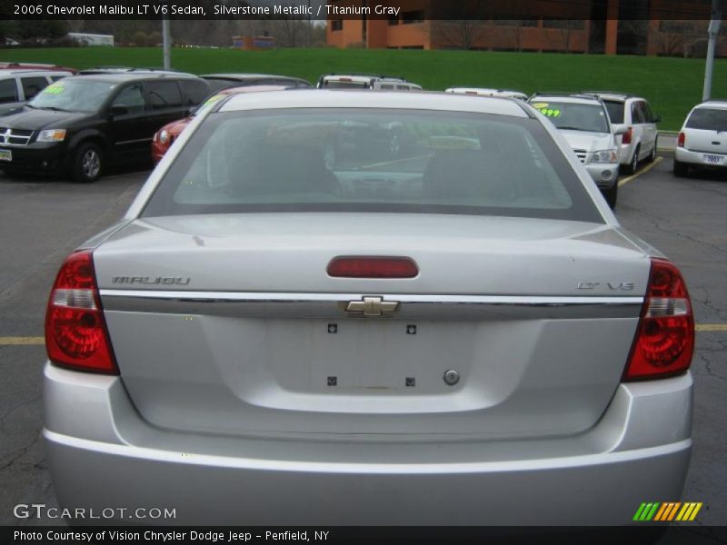 Silverstone Metallic / Titanium Gray 2006 Chevrolet Malibu LT V6 Sedan