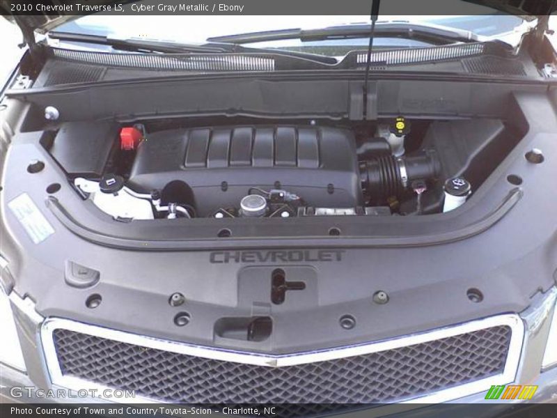 Cyber Gray Metallic / Ebony 2010 Chevrolet Traverse LS