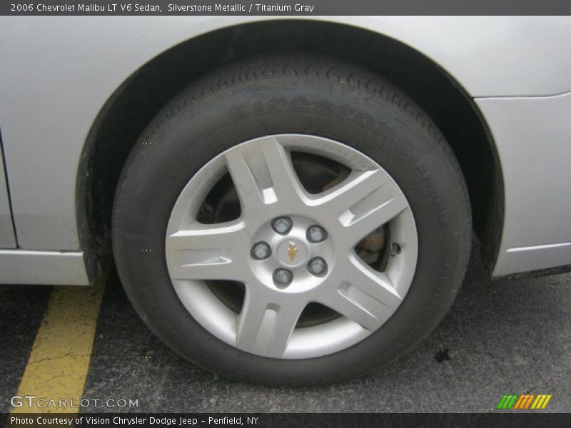 Silverstone Metallic / Titanium Gray 2006 Chevrolet Malibu LT V6 Sedan