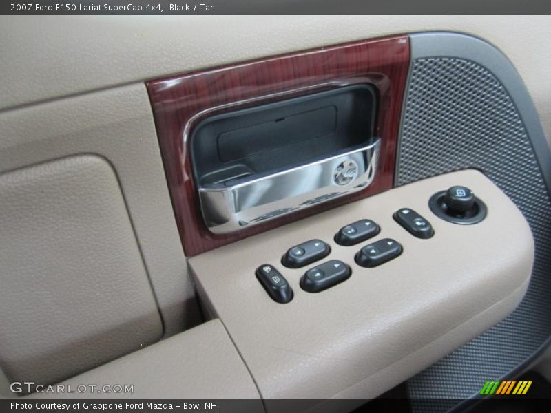 Black / Tan 2007 Ford F150 Lariat SuperCab 4x4