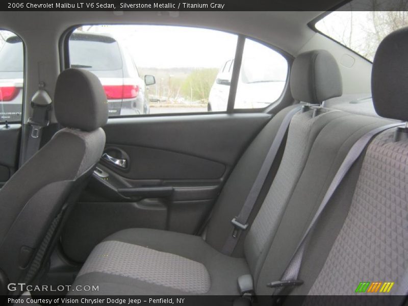 Silverstone Metallic / Titanium Gray 2006 Chevrolet Malibu LT V6 Sedan