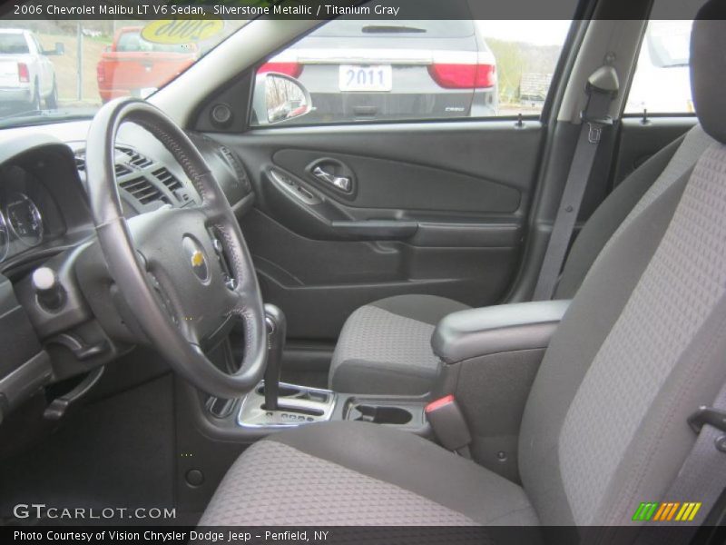 Silverstone Metallic / Titanium Gray 2006 Chevrolet Malibu LT V6 Sedan