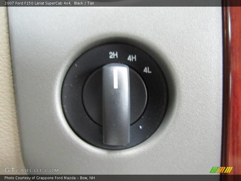 Black / Tan 2007 Ford F150 Lariat SuperCab 4x4