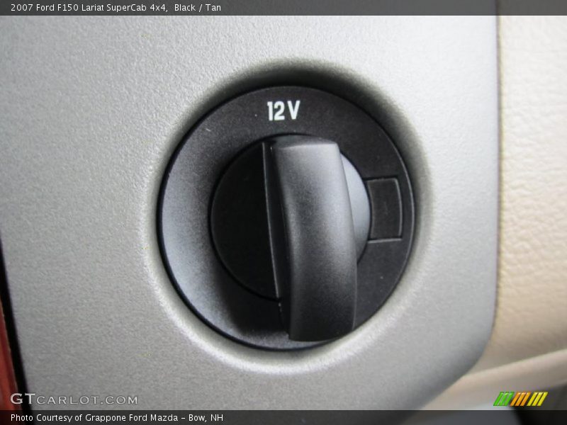 Black / Tan 2007 Ford F150 Lariat SuperCab 4x4