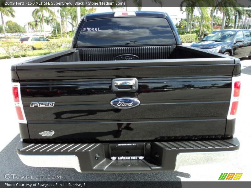 Black / Stone/Medium Stone 2009 Ford F150 XLT SFE SuperCrew
