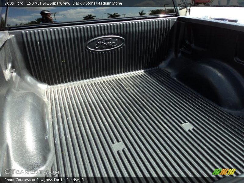 Black / Stone/Medium Stone 2009 Ford F150 XLT SFE SuperCrew