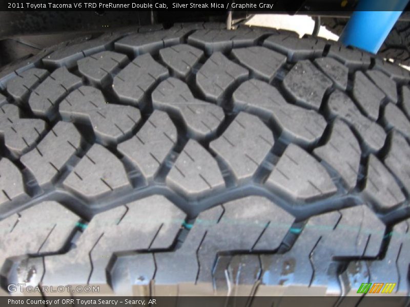 Silver Streak Mica / Graphite Gray 2011 Toyota Tacoma V6 TRD PreRunner Double Cab