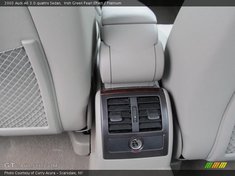 Irish Green Pearl Effect / Platinum 2003 Audi A6 3.0 quattro Sedan