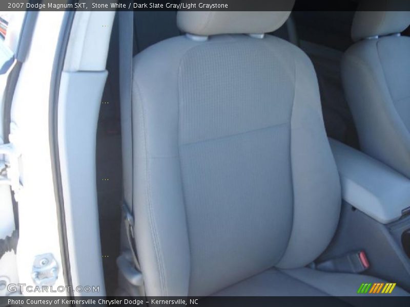 Stone White / Dark Slate Gray/Light Graystone 2007 Dodge Magnum SXT