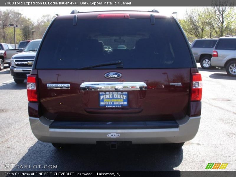 Dark Copper Metallic / Camel 2008 Ford Expedition EL Eddie Bauer 4x4
