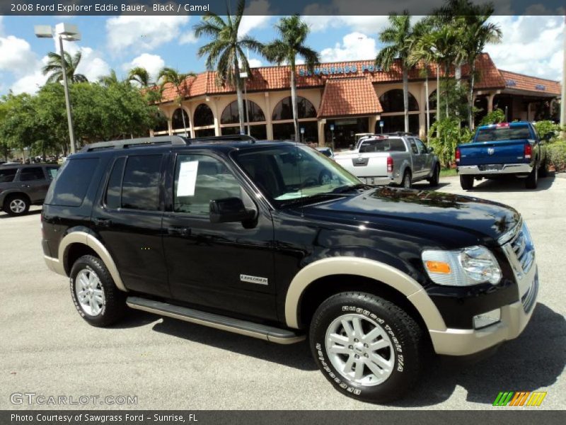 Black / Camel 2008 Ford Explorer Eddie Bauer