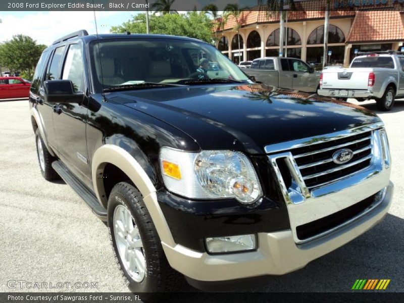 Black / Camel 2008 Ford Explorer Eddie Bauer