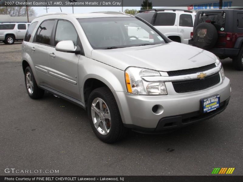 Silverstone Metallic / Dark Gray 2007 Chevrolet Equinox LT AWD