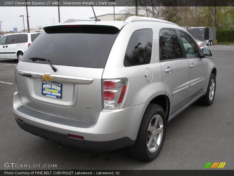 Silverstone Metallic / Dark Gray 2007 Chevrolet Equinox LT AWD