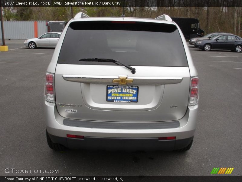 Silverstone Metallic / Dark Gray 2007 Chevrolet Equinox LT AWD