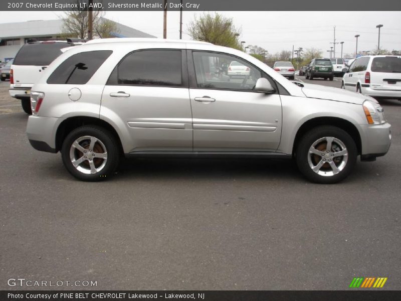 Silverstone Metallic / Dark Gray 2007 Chevrolet Equinox LT AWD