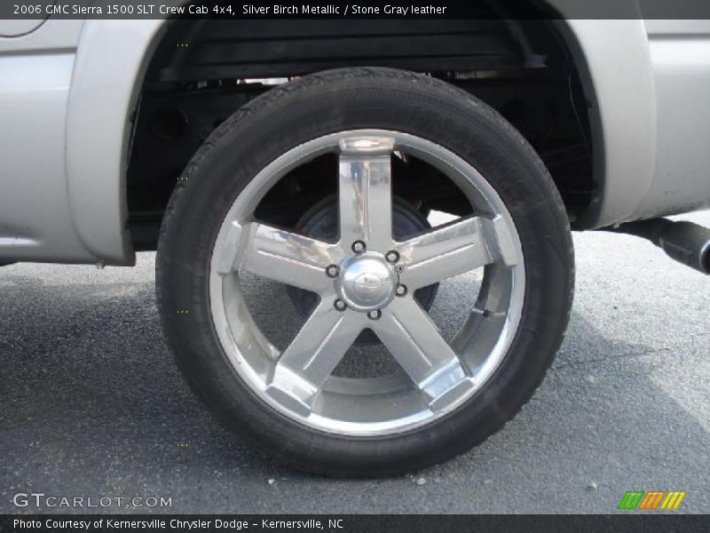 Custom Wheels of 2006 Sierra 1500 SLT Crew Cab 4x4