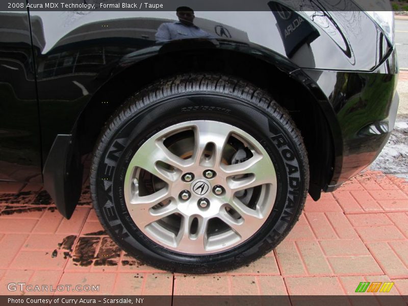 Formal Black / Taupe 2008 Acura MDX Technology