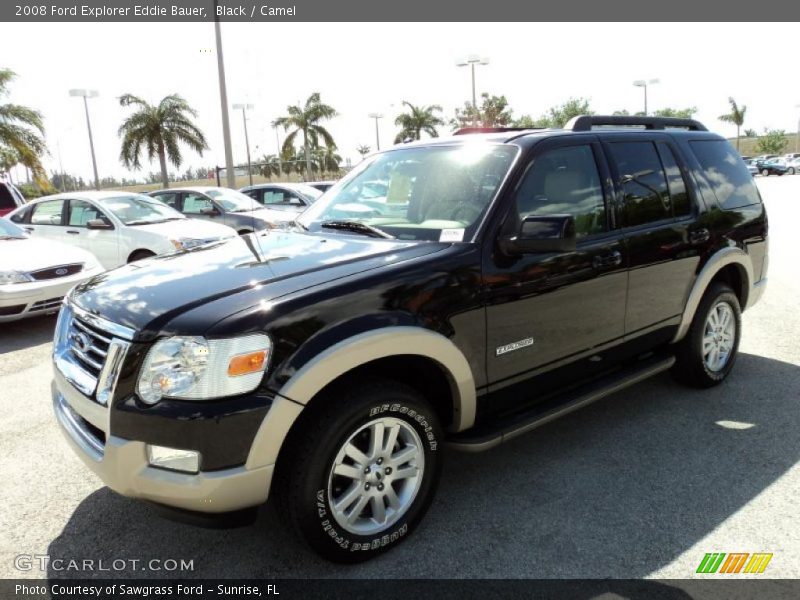 Black / Camel 2008 Ford Explorer Eddie Bauer