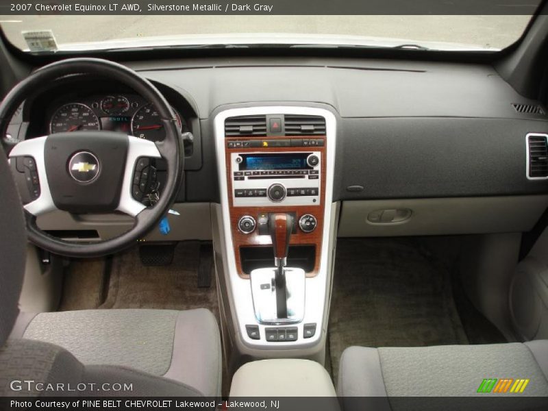 Silverstone Metallic / Dark Gray 2007 Chevrolet Equinox LT AWD