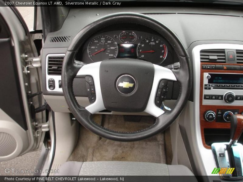 Silverstone Metallic / Dark Gray 2007 Chevrolet Equinox LT AWD